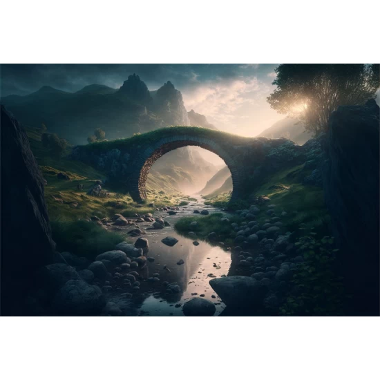 Stone bridge 3 - Πίνακας σε καμβά