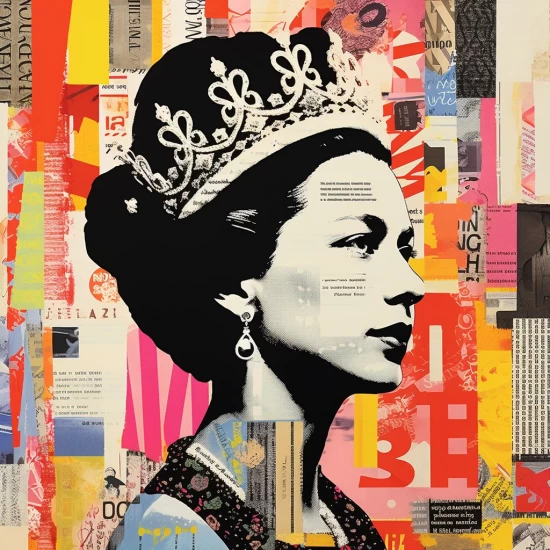 The queen - Πίνακας σε καμβά