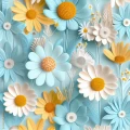 Daisies - Πίνακας σε καμβά