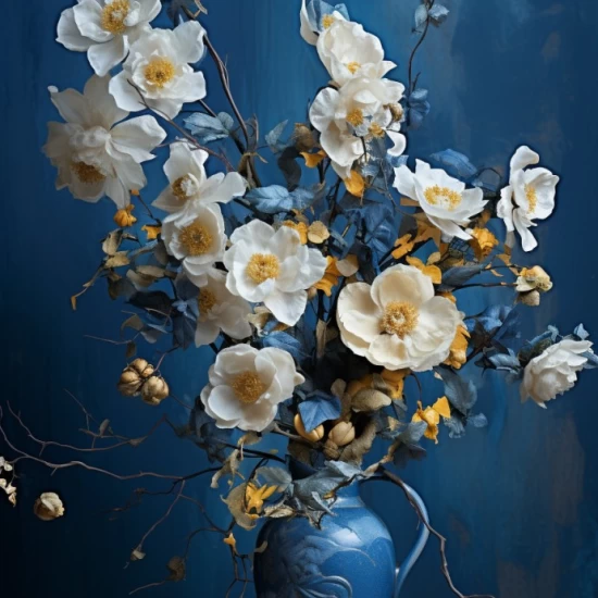 Jasmine bouquet - Πίνακας σε καμβά