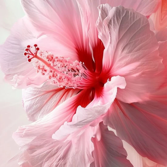 Pink flower - Πίνακας σε καμβά