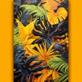 Tropical leaves - Πίνακας σε καμβά