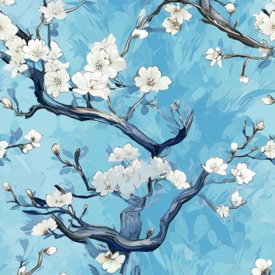 White blossom 2 - Πίνακας σε καμβά