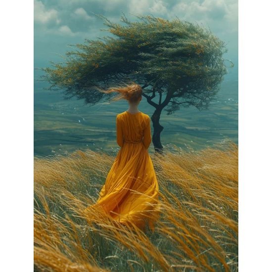 Wind - Πίνακας σε καμβά