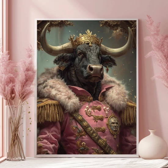 General bull -  Πίνακας σε καμβά