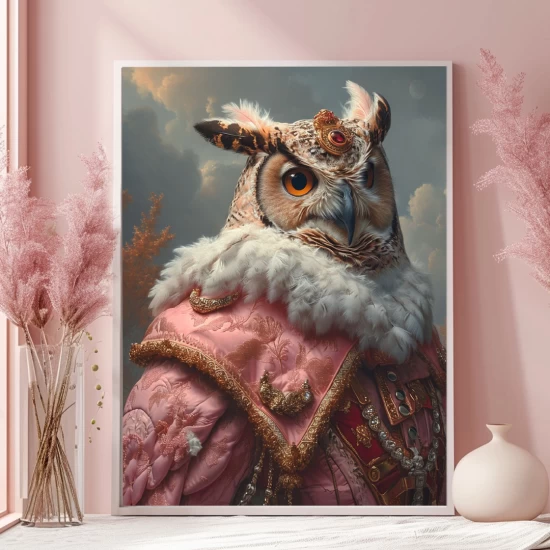 General owl -  Πίνακας σε καμβά