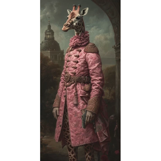 General giraffe -  Πίνακας σε καμβά