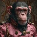 General monkey -  Πίνακας σε καμβά