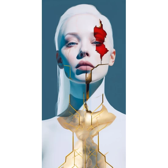 Asymmetrical - Πίνακας σε καμβά