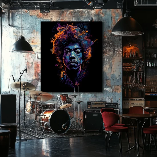 Colorful swirls - Πίνακας σε καμβά