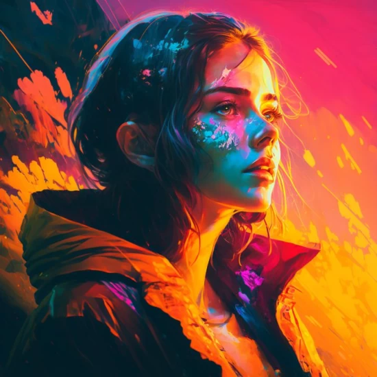 Gold rain - Πίνακας σε καμβά