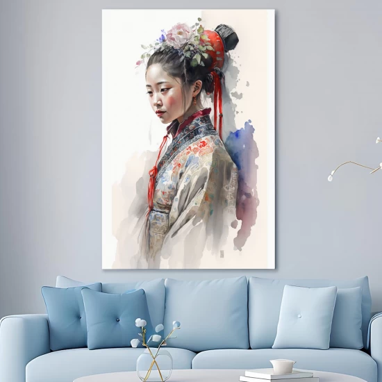 Greylady - Πίνακας σε καμβά