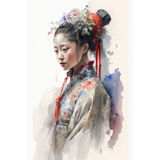 Greylady - Πίνακας σε καμβά