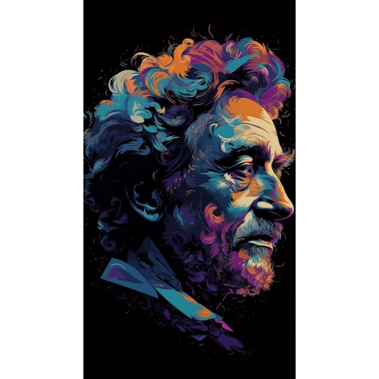 Head bust - Πίνακας σε καμβά