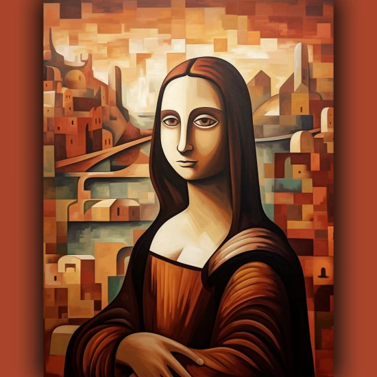 Mona Lisa - Πίνακας σε καμβά