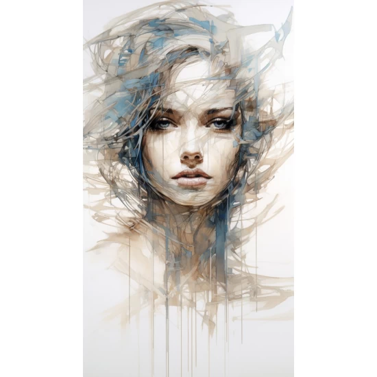 Symmetrical woman - Πίνακας σε καμβά