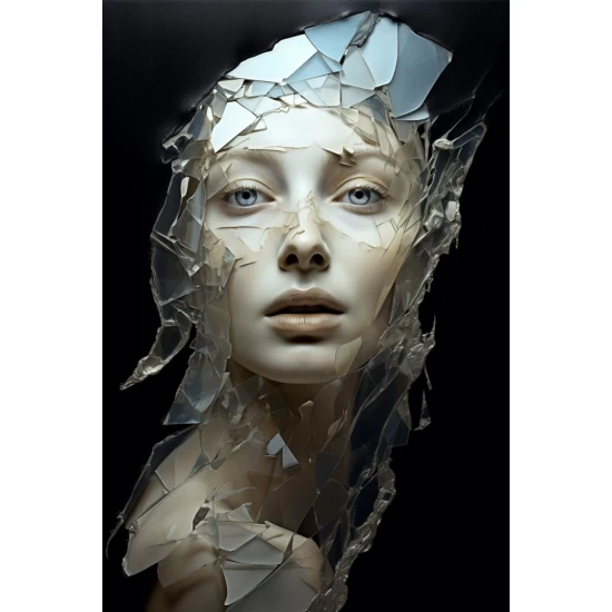 The mirror - Πίνακας σε καμβά