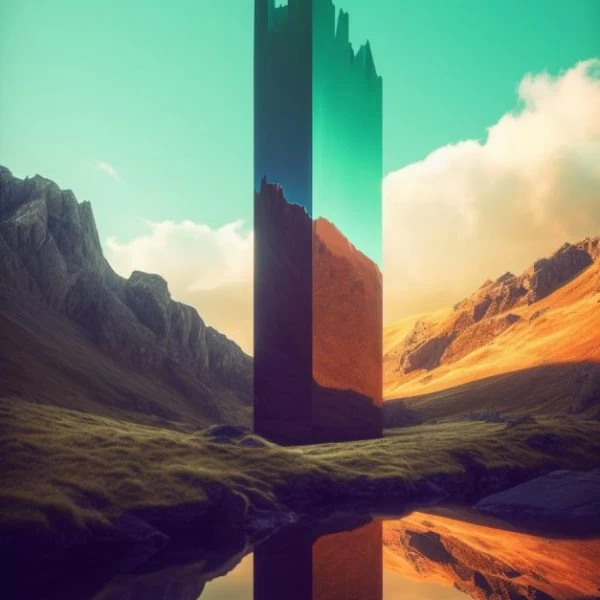 Beautiful landscape - Πίνακας σε καμβά