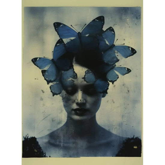 Blue symphony 1 - Πίνακας σε καμβά