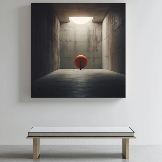 Empty room - Πίνακας σε καμβά