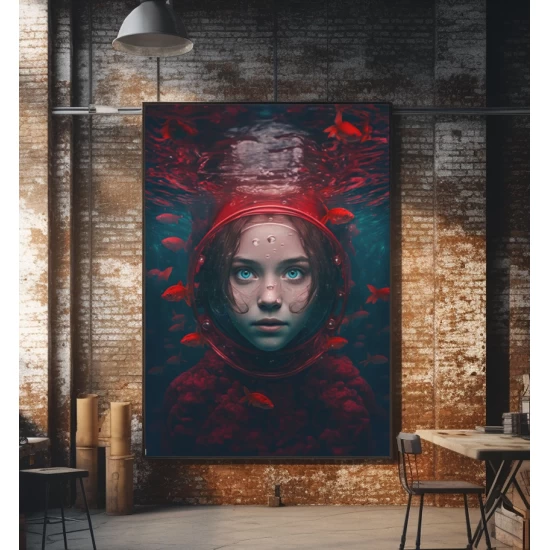 Goldfishies - Πίνακας σε καμβά