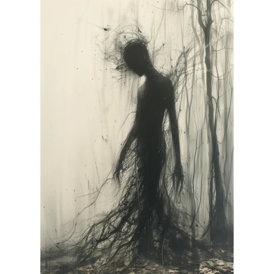 In the woods - Πίνακας σε καμβά