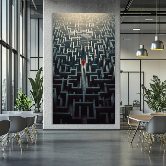 Maze - Πίνακας σε καμβά