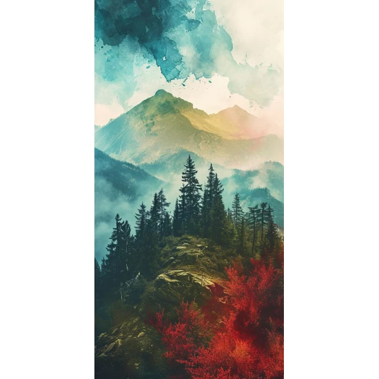 High mountains - Πίνακας σε καμβά