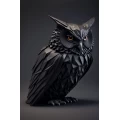 Owl in origami - Πίνακας σε καμβά