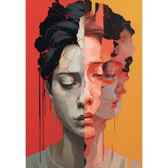 Psychological condition - Πίνακας σε καμβά