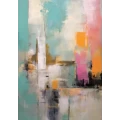 Colorful artwork - Πίνακας σε καμβά