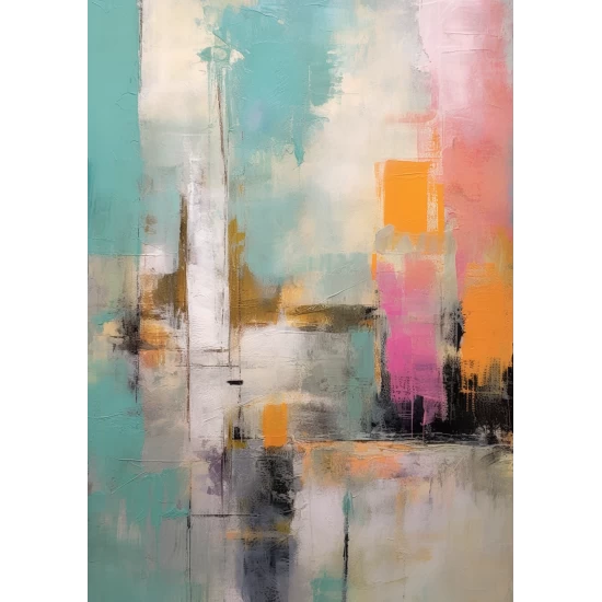 Colorful artwork - Πίνακας σε καμβά