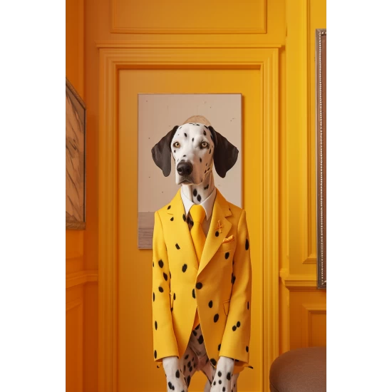 Dalmatian elegance 2 - Πίνακας σε καμβά