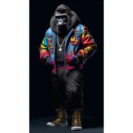 Planet of the apes - Πίνακας σε καμβά