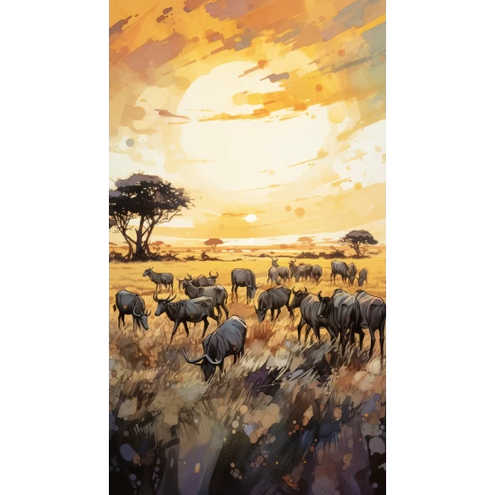 Savanna - Πίνακας σε καμβά