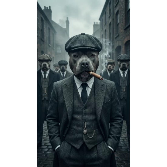 Pet Portrait - Το Κατοικίδιο σας ως Βασιλιάς ή Gangster