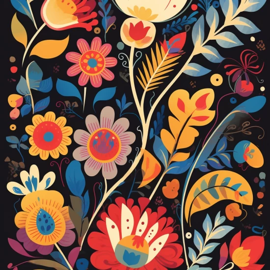 Fusion forest - Πίνακας σε καμβά