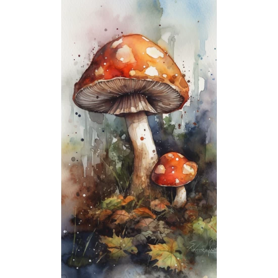 Magic mushroom - Πίνακας σε καμβά