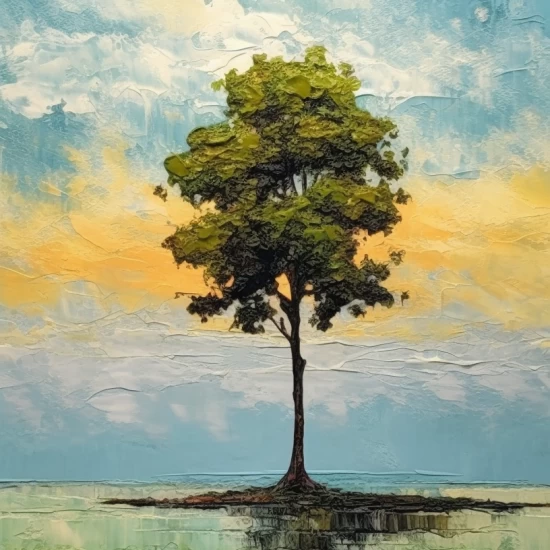 Reflection of light - Πίνακας σε καμβά