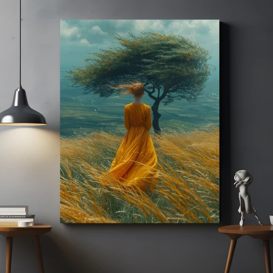 Wind - Πίνακας σε καμβά