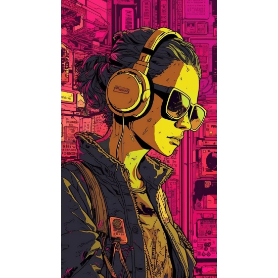 Comic woman - Πίνακας σε καμβά