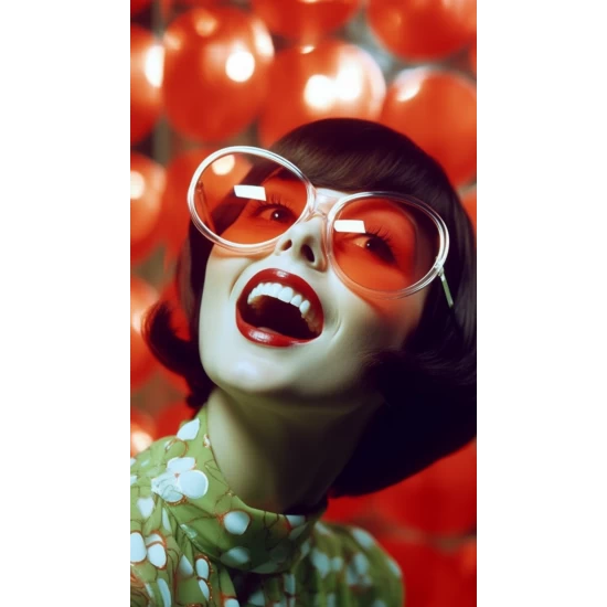 Laugh - Πίνακας σε καμβά