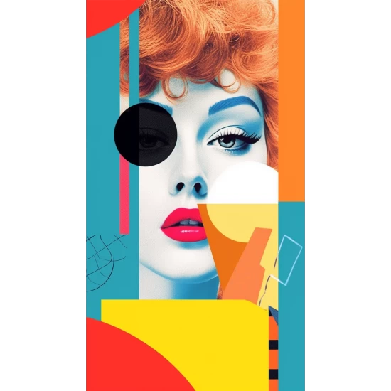 Pop style - Πίνακας σε καμβά