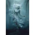 Woman underwater 3 - Πίνακας σε καμβά