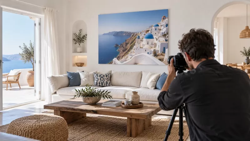 Σκέψου πρώτα τη φωτογράφιση – Διακόσμηση Airbnb που φωτογραφίζεται όμορφα και κερδίζει κρατήσεις