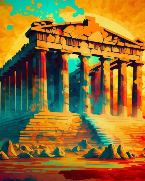 Ελλάδα – Πίνακες σε Καμβά